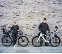 100207- Thule RideAlong 2 Light Grey Bisiklete Bağlanan Çocuk Koltuğu